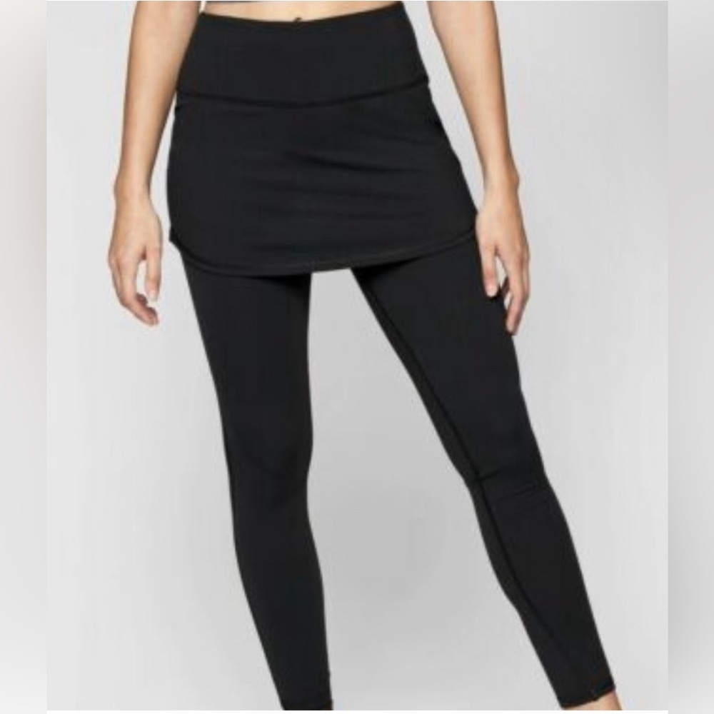 Athleta High Rise Chaturanga 2 in 1 Tight, BLACK SIZE XXS